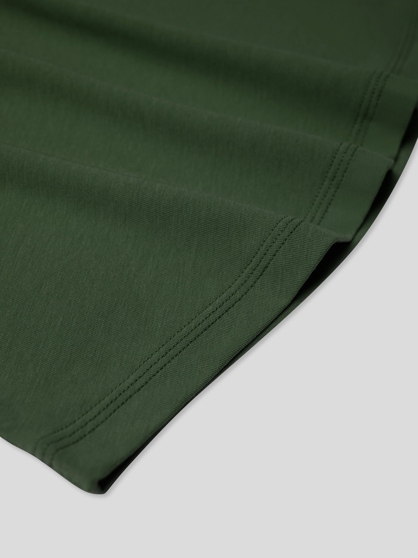 StaySmooth de manga larga Curve Hem Tee: de corte entallado