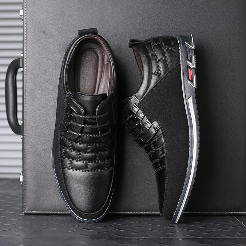para hombre Patchwork de modaable casual Leather zapatos
