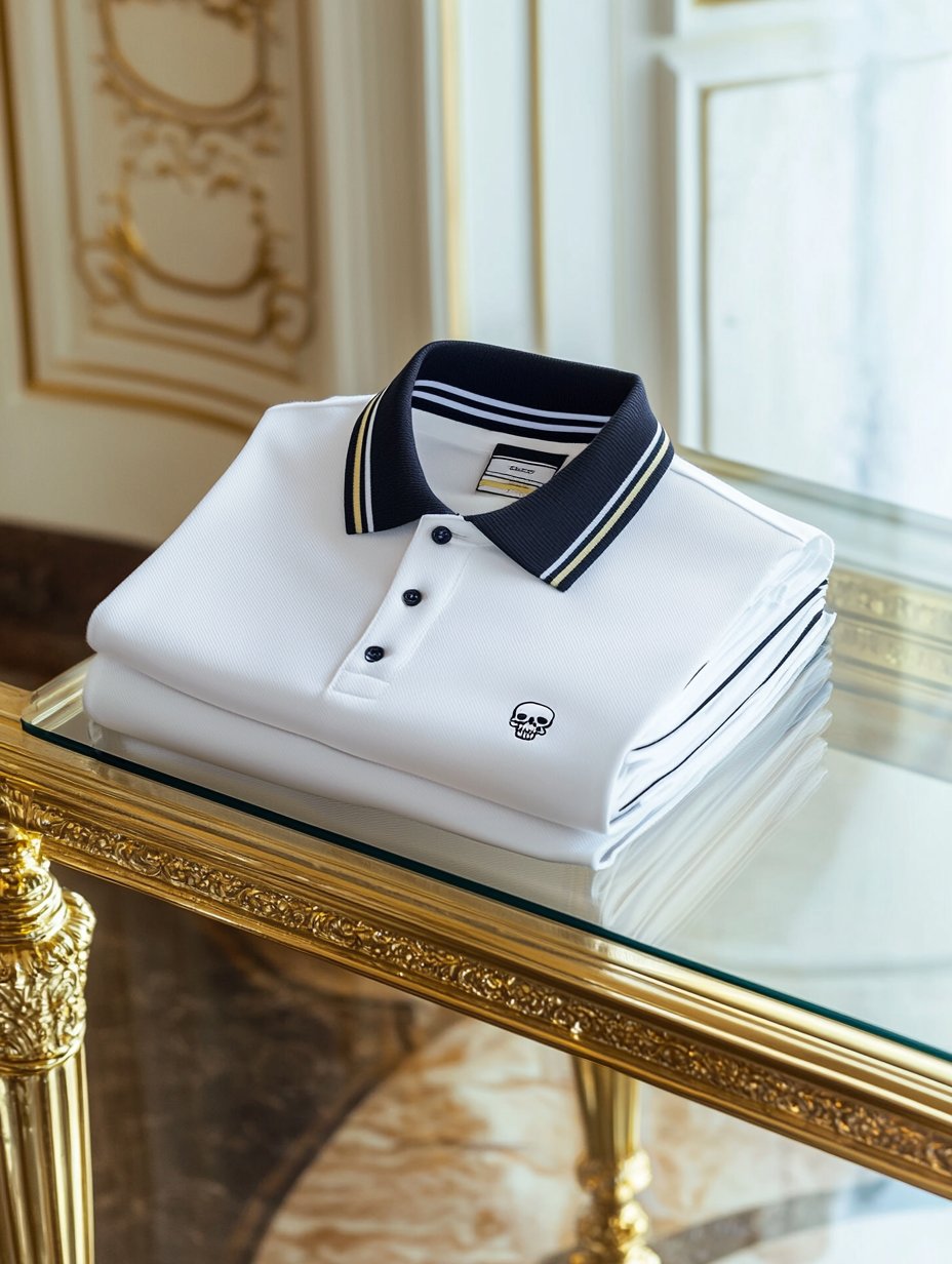 Camisa polo ejecutivo casual Button de manga corta para hombre