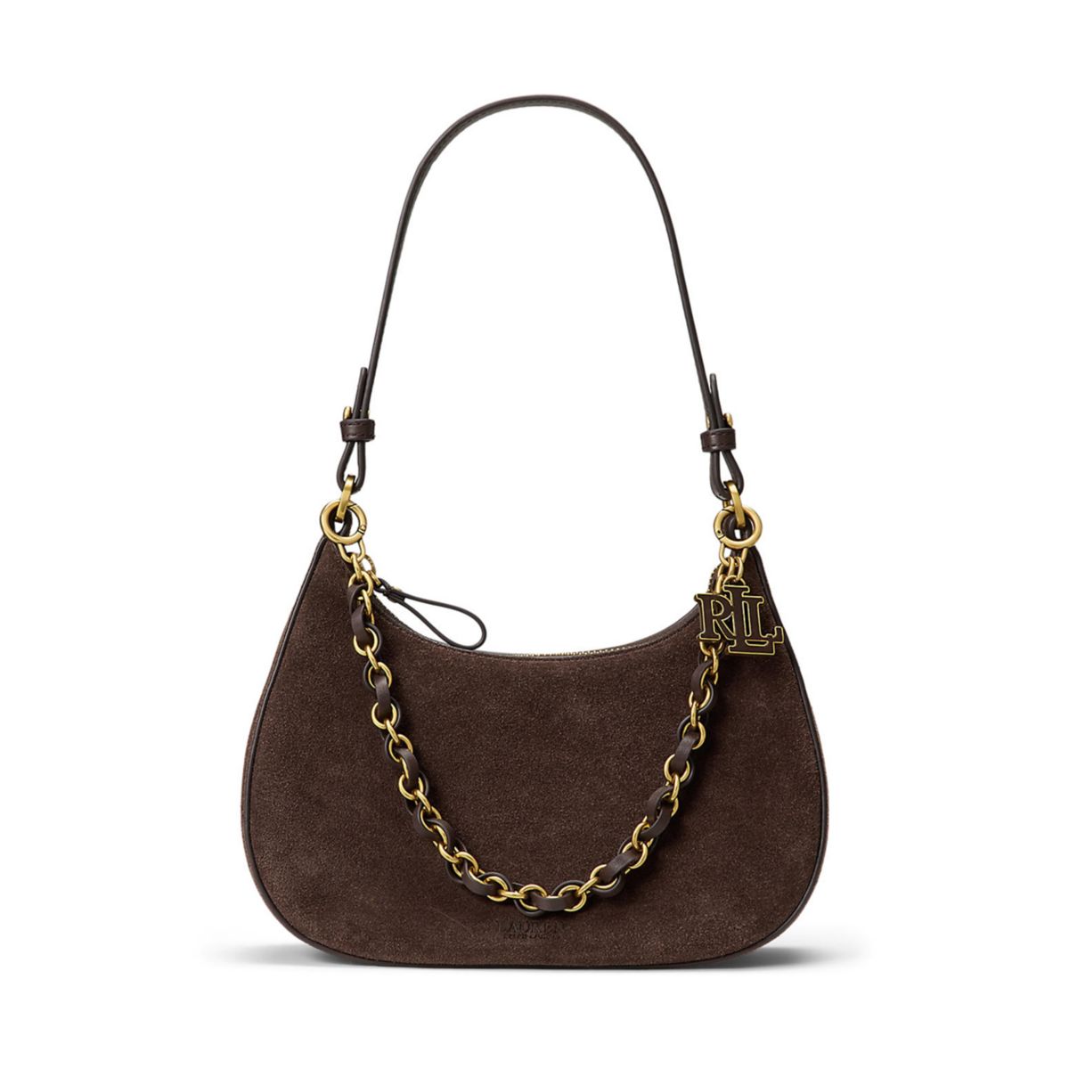 Suede Medium Marcy Zip Shoulder Bag - 2