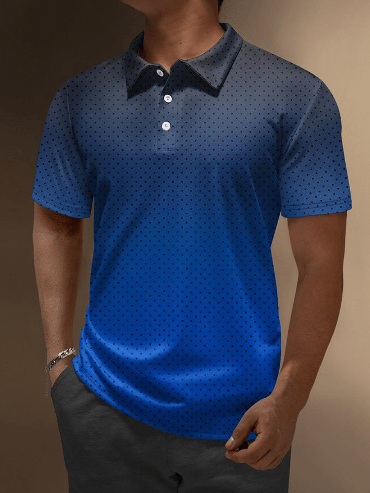 Casual cierre Polo para hombre
