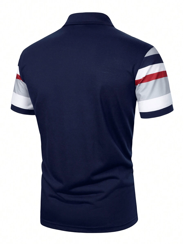 Camisa casual ejecutivo de moda polos para hombre