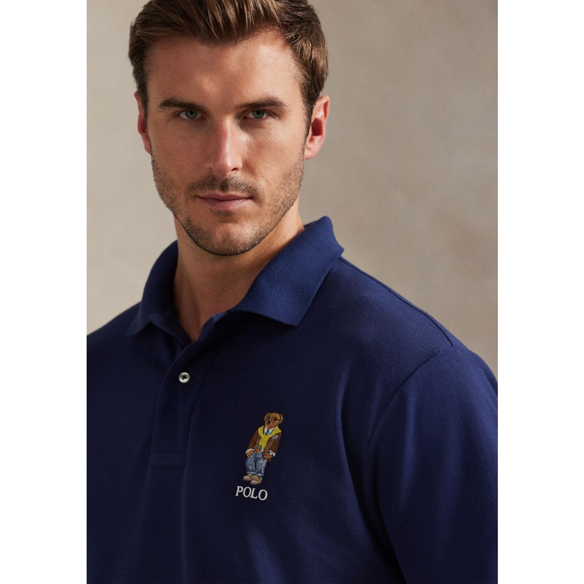 Big & Tall Polo Bear Mesh Polo Shirt - 3
