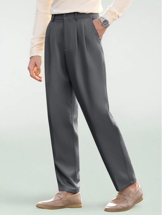 New ejecutivo Style Trousers para hombre