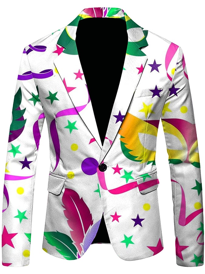 Saco Versatile With Carnival Design para hombre