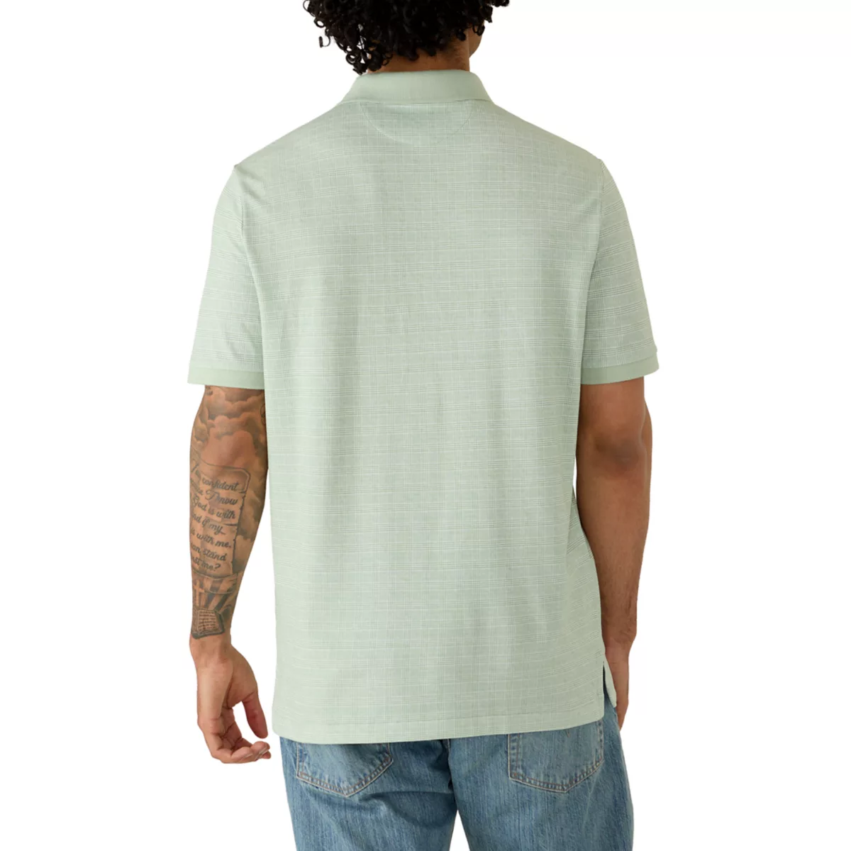 Men's Classic Fit Stretch Mesh Polo Shirt - 4