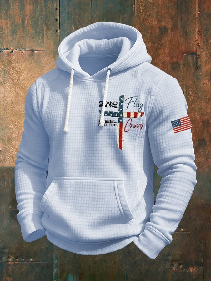 Sudadera casual Faith Checkered jacquard para hombre