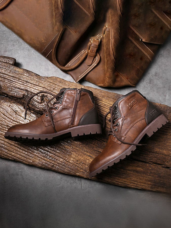 Botas casual cierre Lace-Up Martin