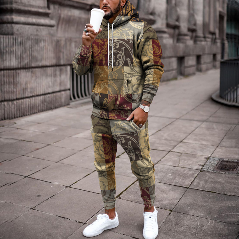 Sudadera con capucha Personalized estampado Set 005 para hombre