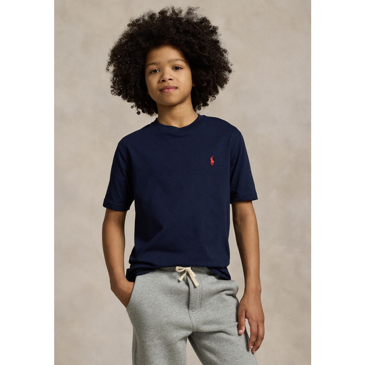 Boys 8-20 Cotton Jersey Crew Neck T-Shirt - 7