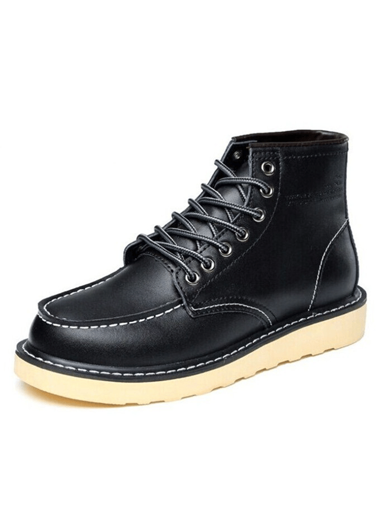 Botas vintage para exterior cuero Martin