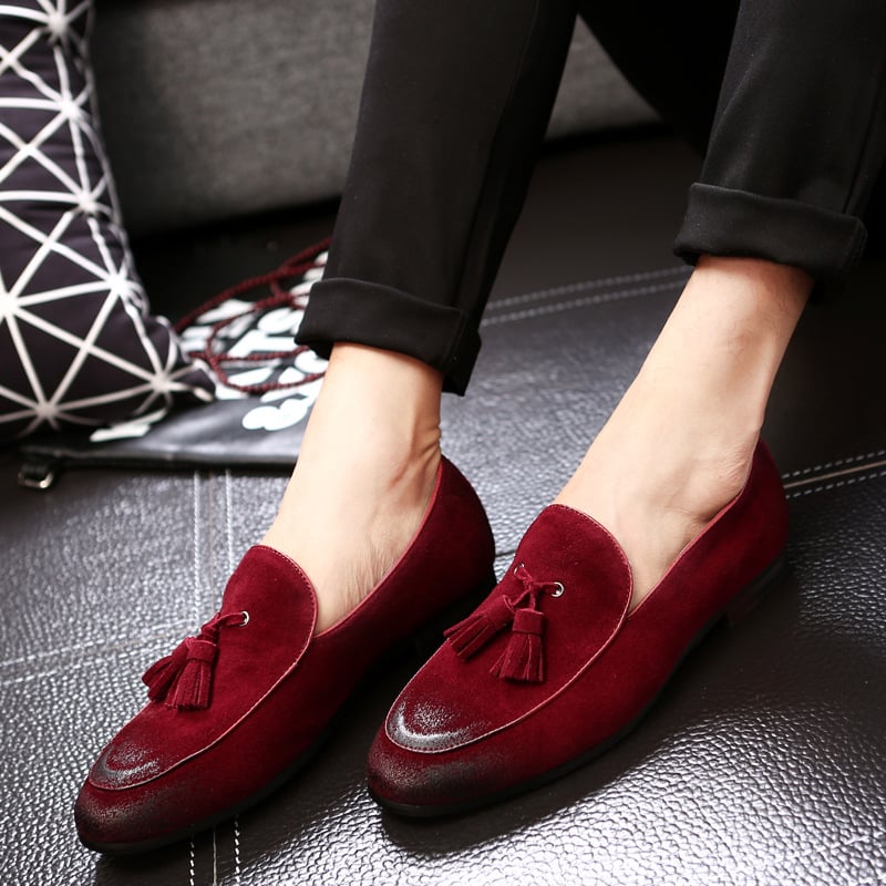 Mocasines Korean Style Trendy All-Match transpirable para hombre