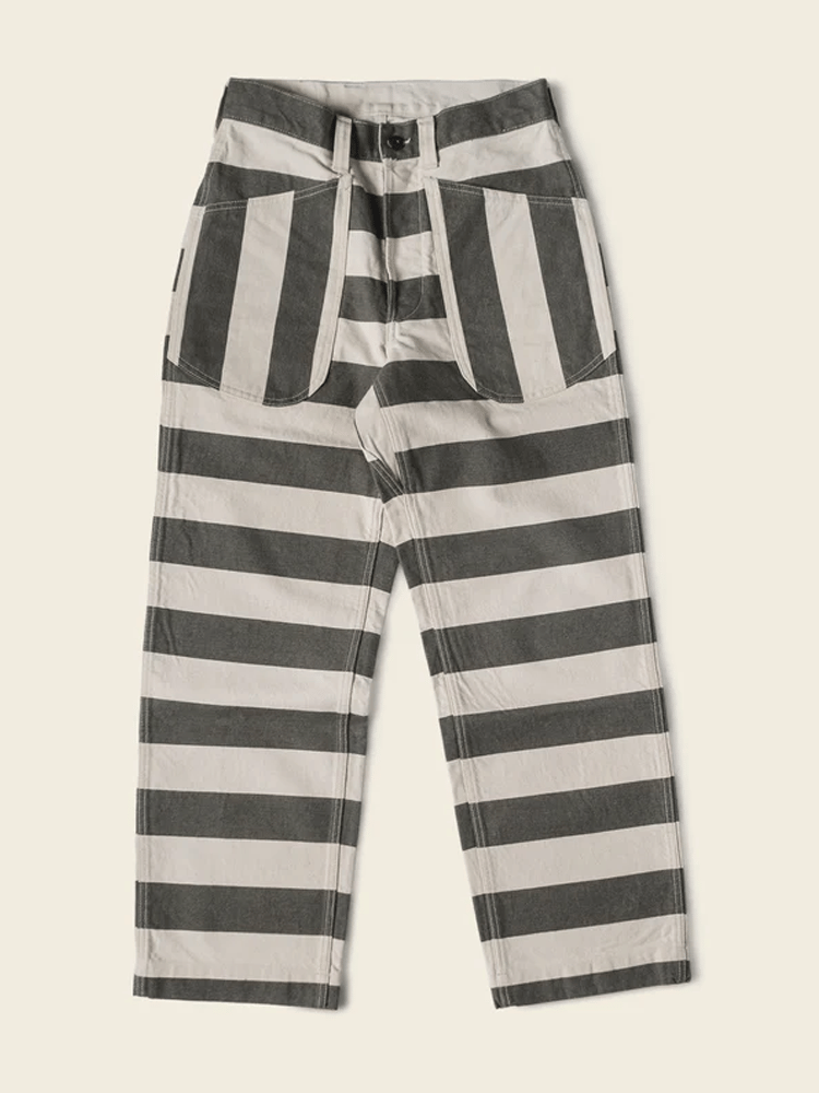 Pantalón Heavyweight Wide a rayas Prisoner