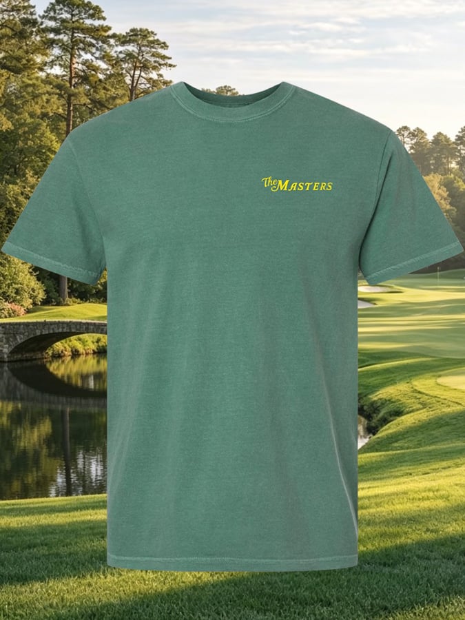 Camiseta Golf estampado casual para hombre