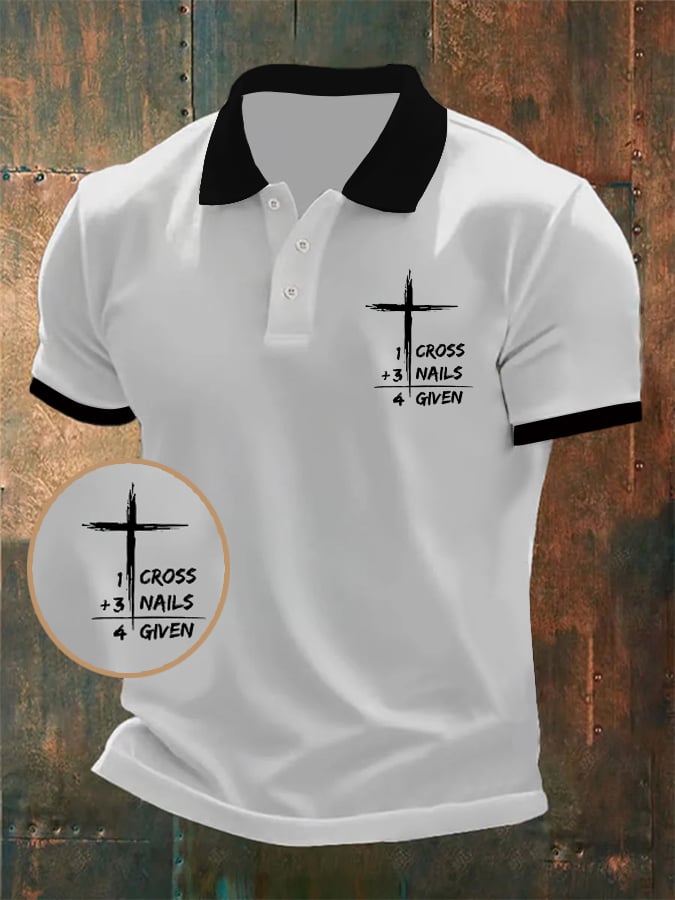 Camisa polo Faith casual Tops para hombre