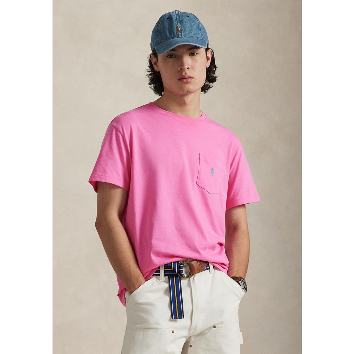 Classic Fit Jersey Pocket T-Shirt - 7