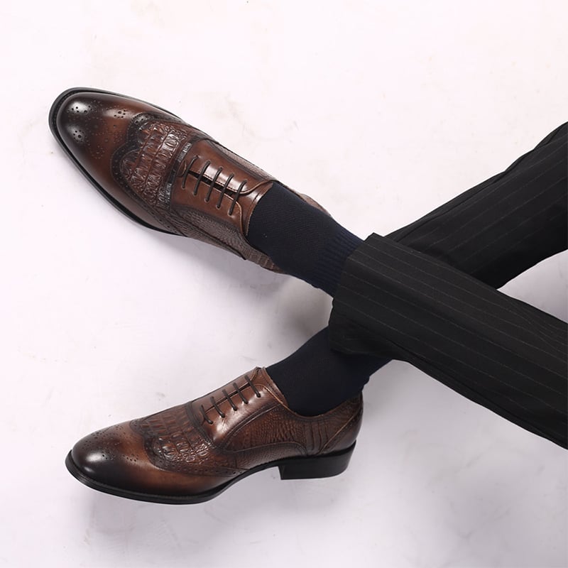 Zapatos casual Pointed Toe ejecutivo para hombre