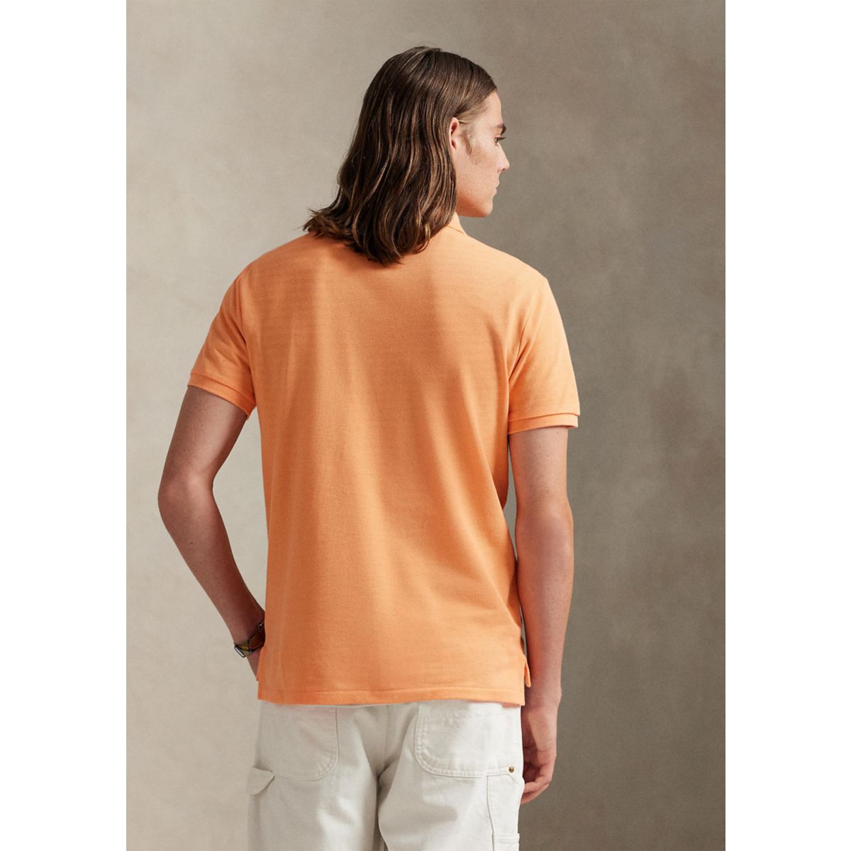 Men's Custom Slim Fit Mesh Polo Shirt - 2