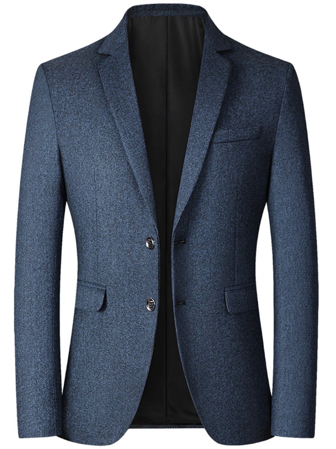 Chaqueta de color sólido Gentleman ejecutivo casual Slim Suit