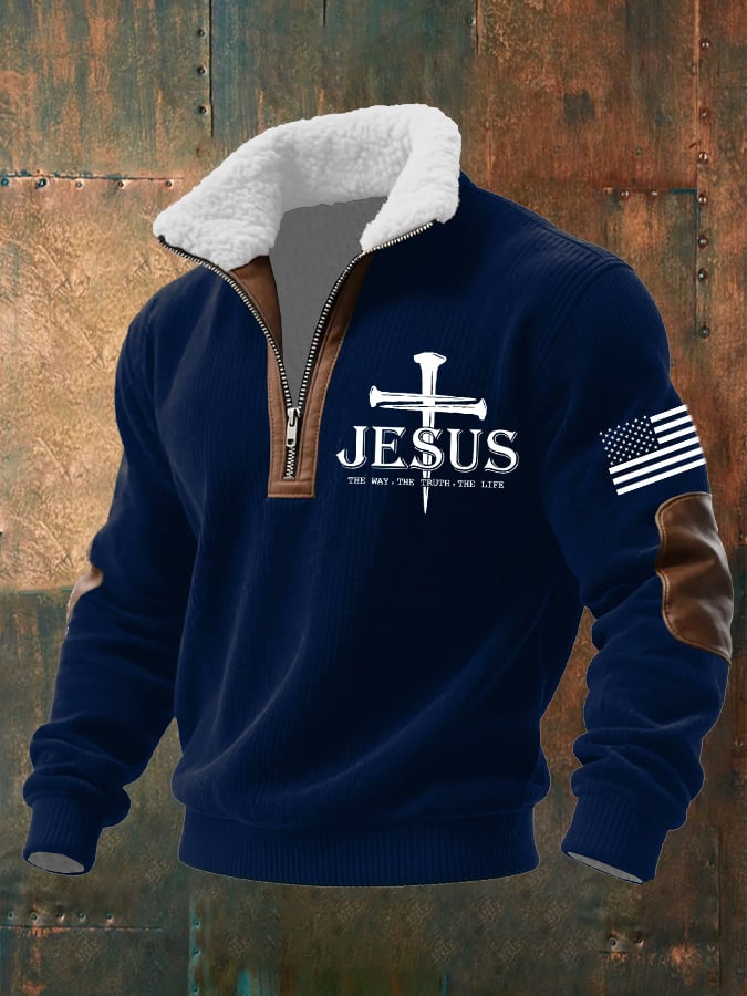 Sudadera Faith texturizado para hombre