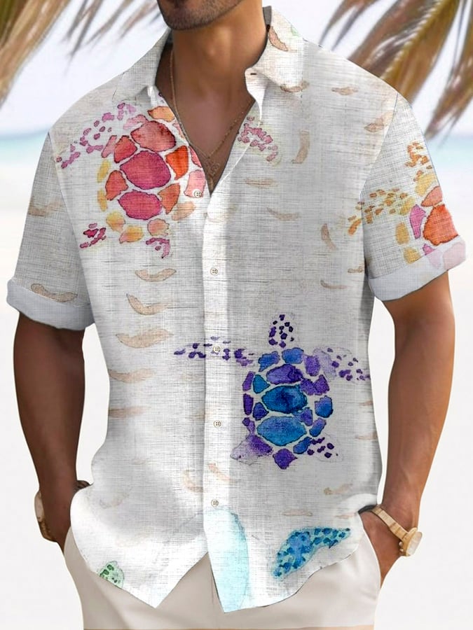 Camisa casual Hawaiian Island Vacation