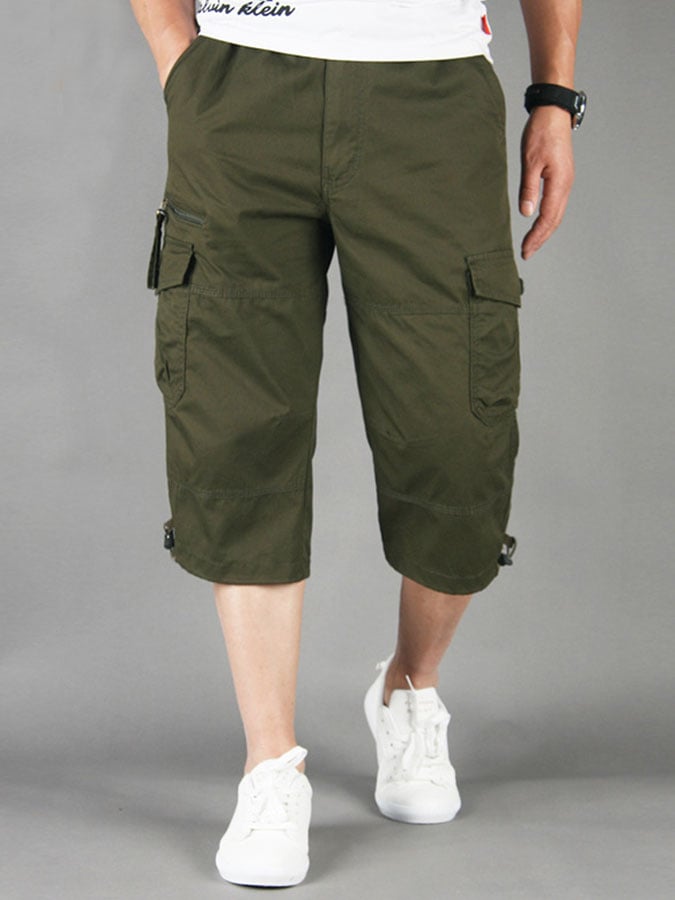 Pantalón casual para trabajowear Cropped para hombre