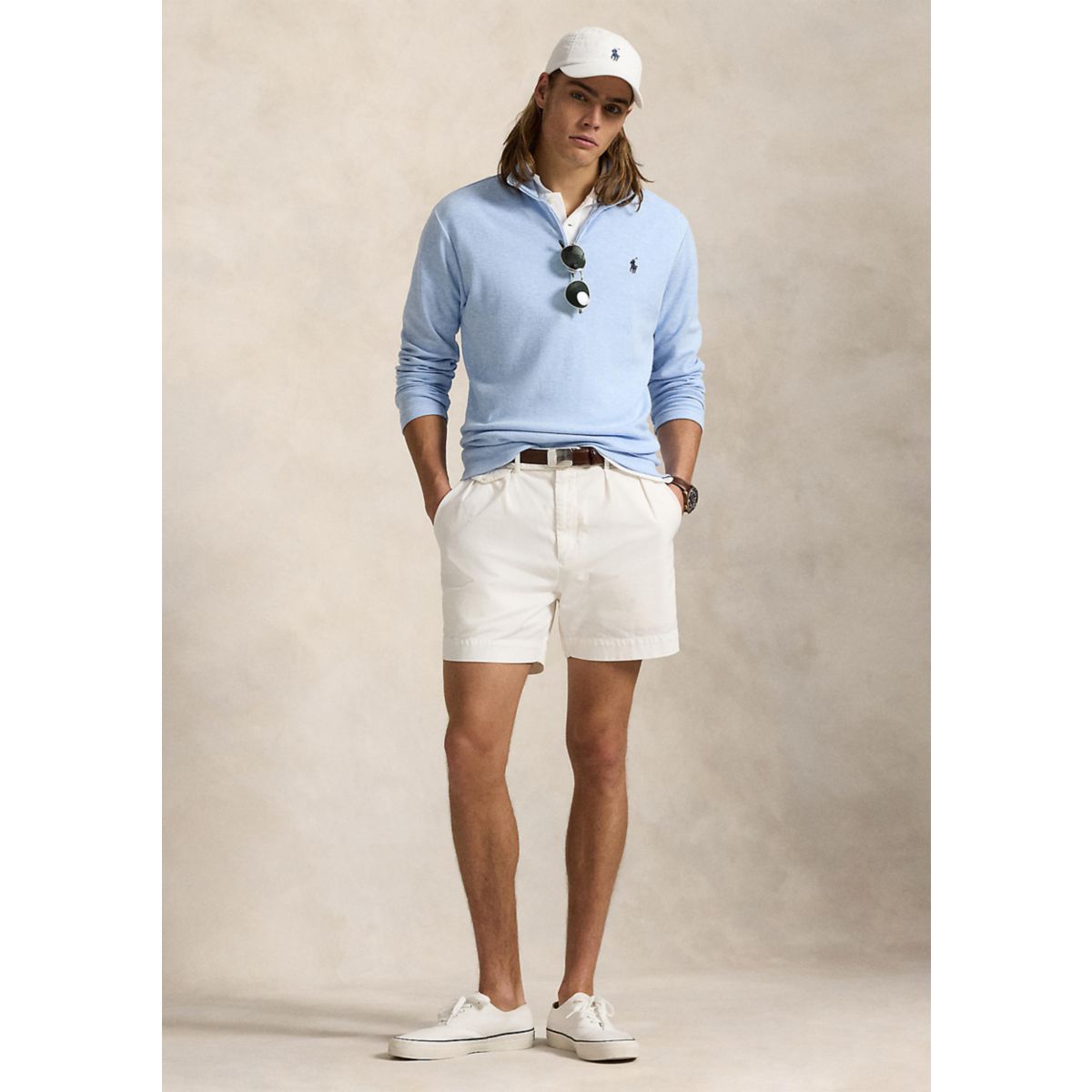 Cotton Blend Jacquard Pullover Sweater - 4