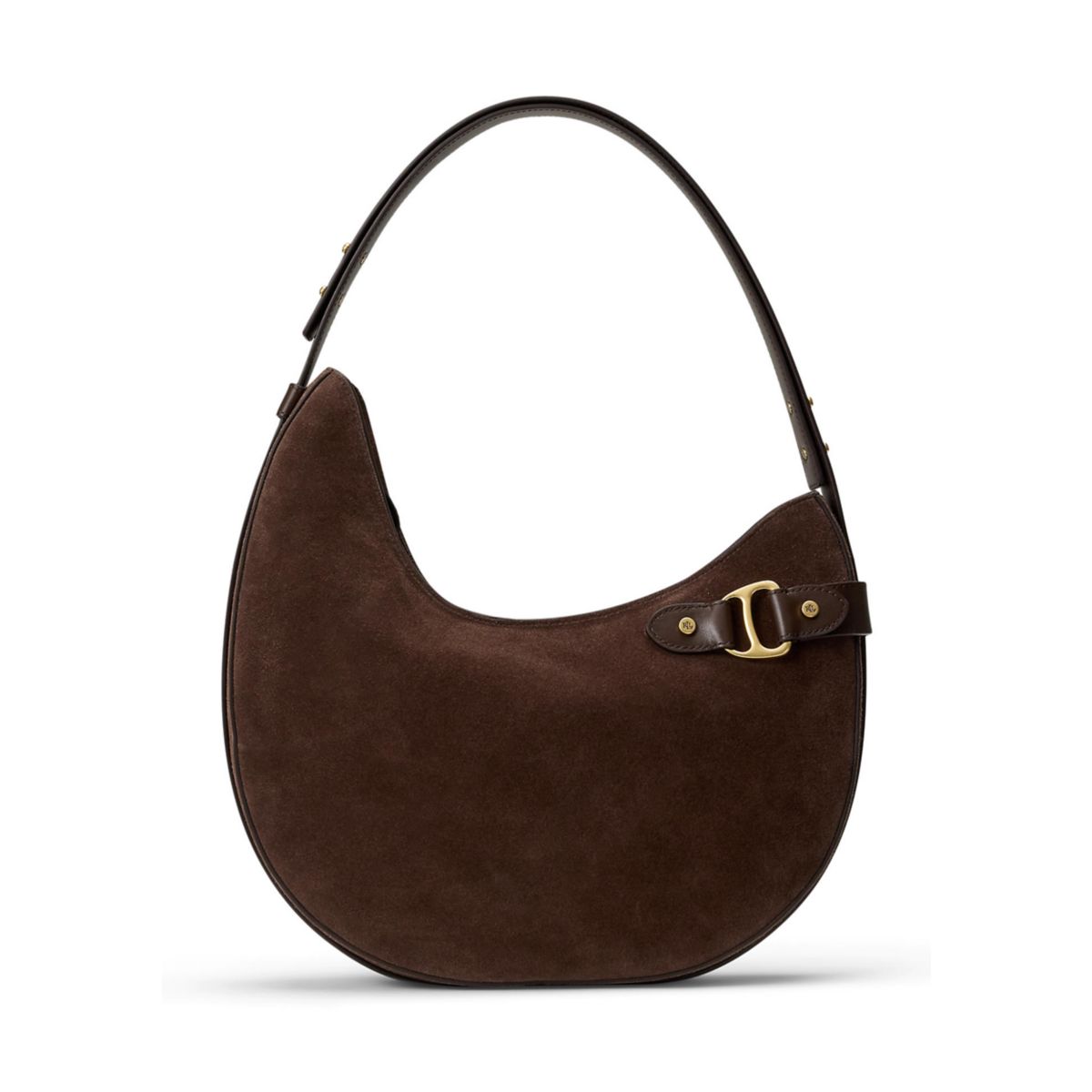 Suede Large Tasha Shoulder Bag - 2
