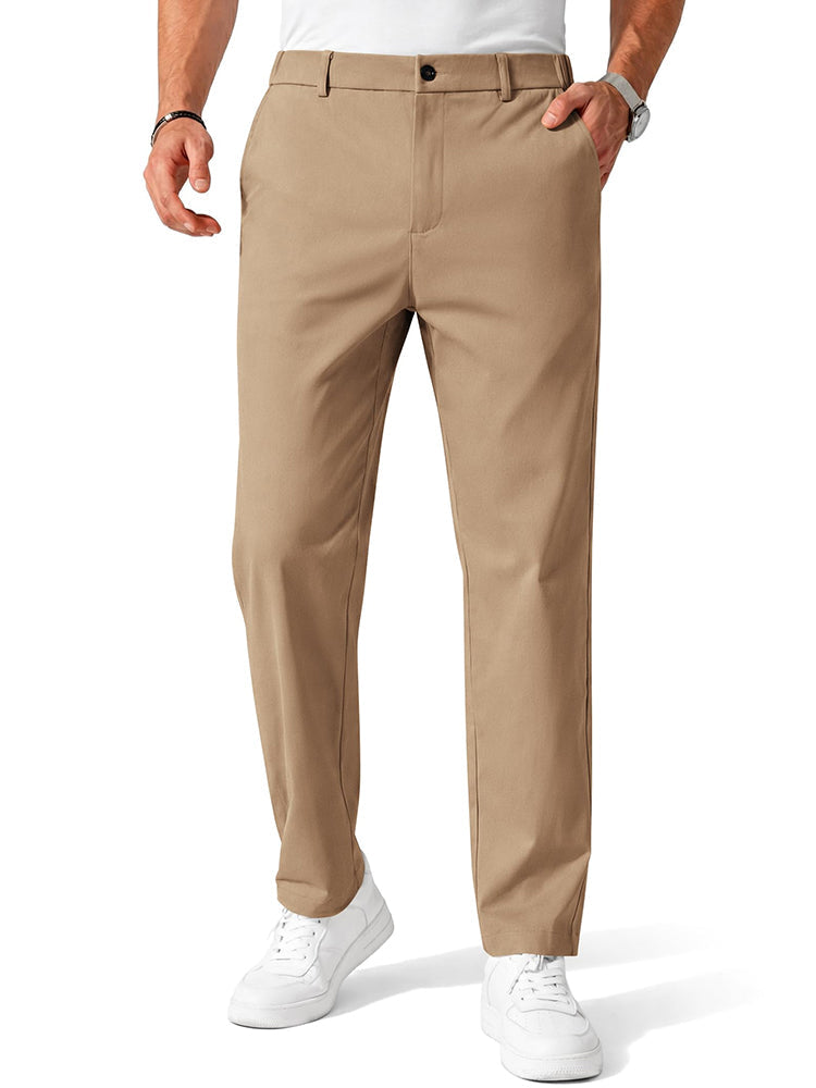 Pantalón ejecutivo casual elástico Chino