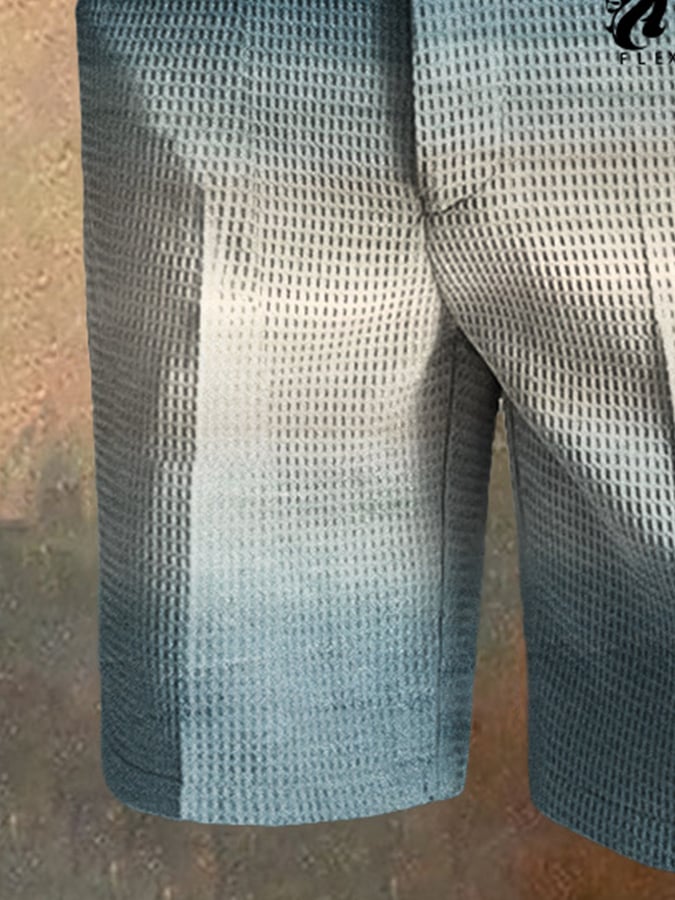 para hombre casual Gradient Waffle pantalón