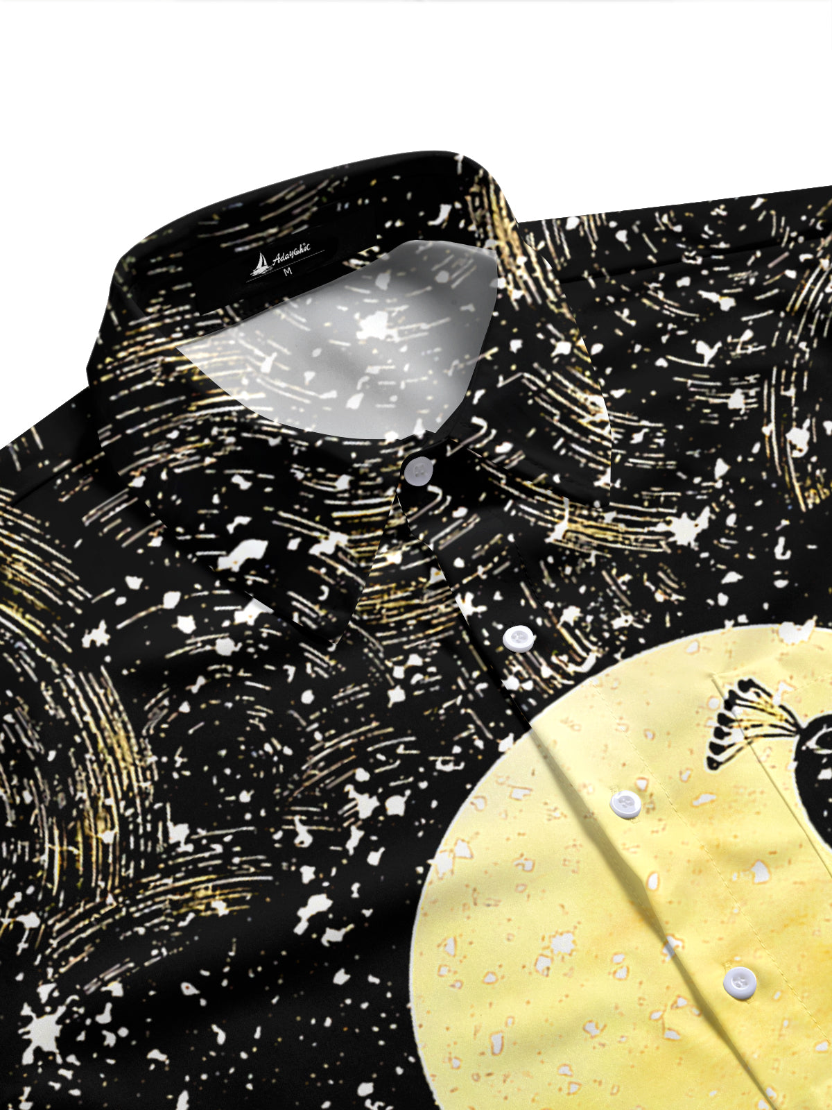 Peacock Pocket de manga corta camisas para hombre