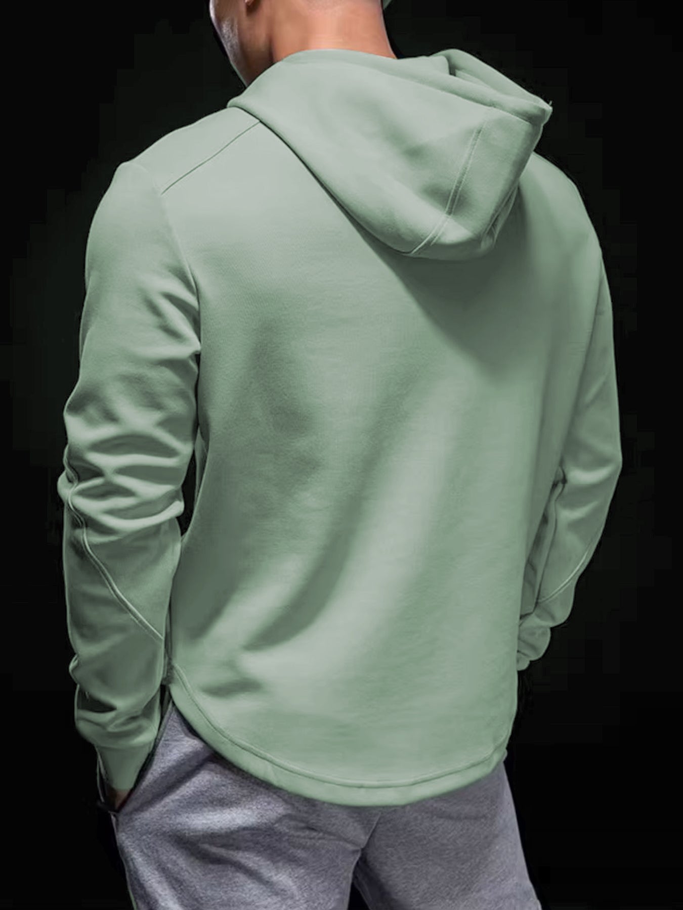 Sudadera CozySpacer Curve Hem con gorrasucha