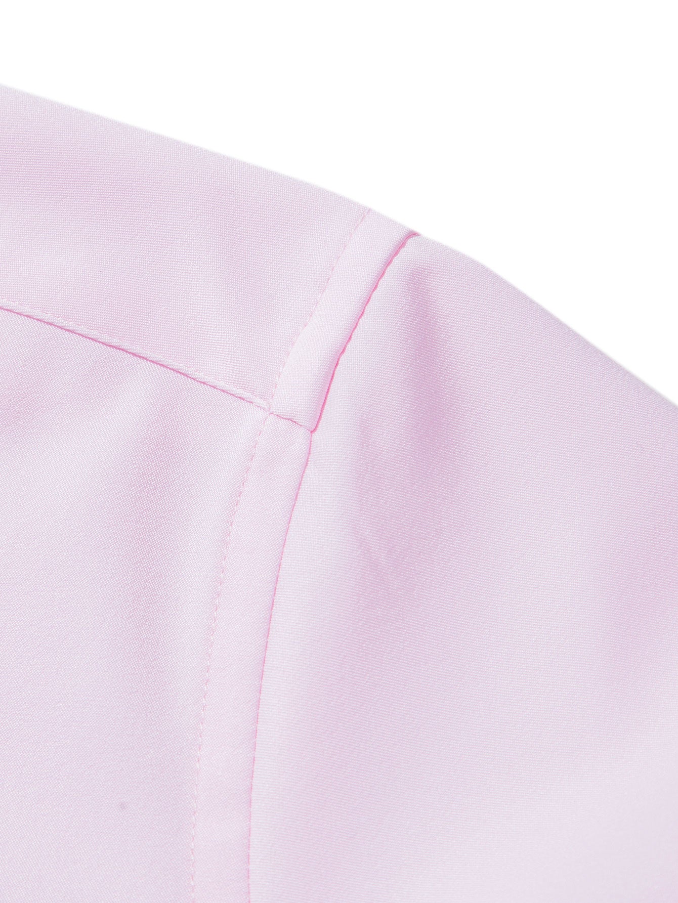 De color sólido Lapel Basic camisas