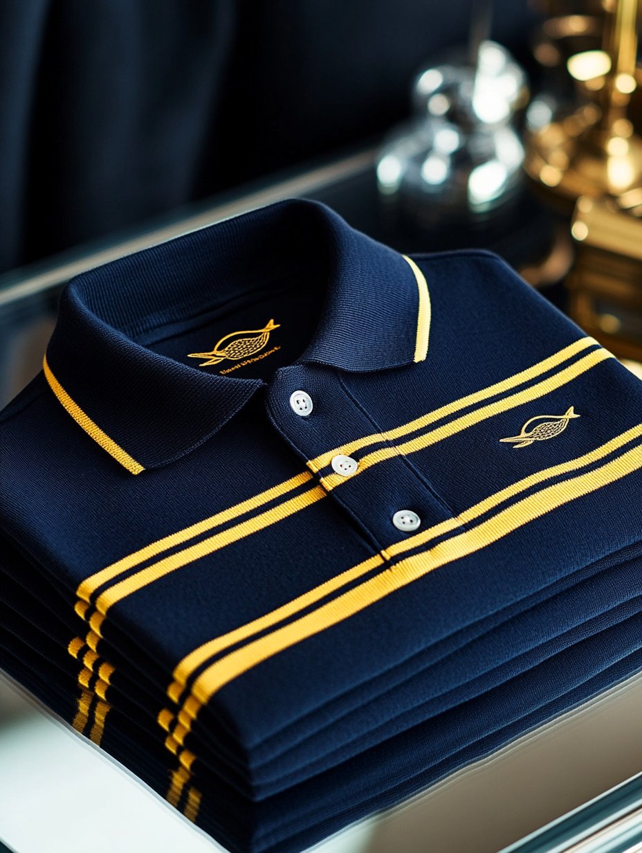 Camisa polo casual ejecutivo Button de manga larga para hombre