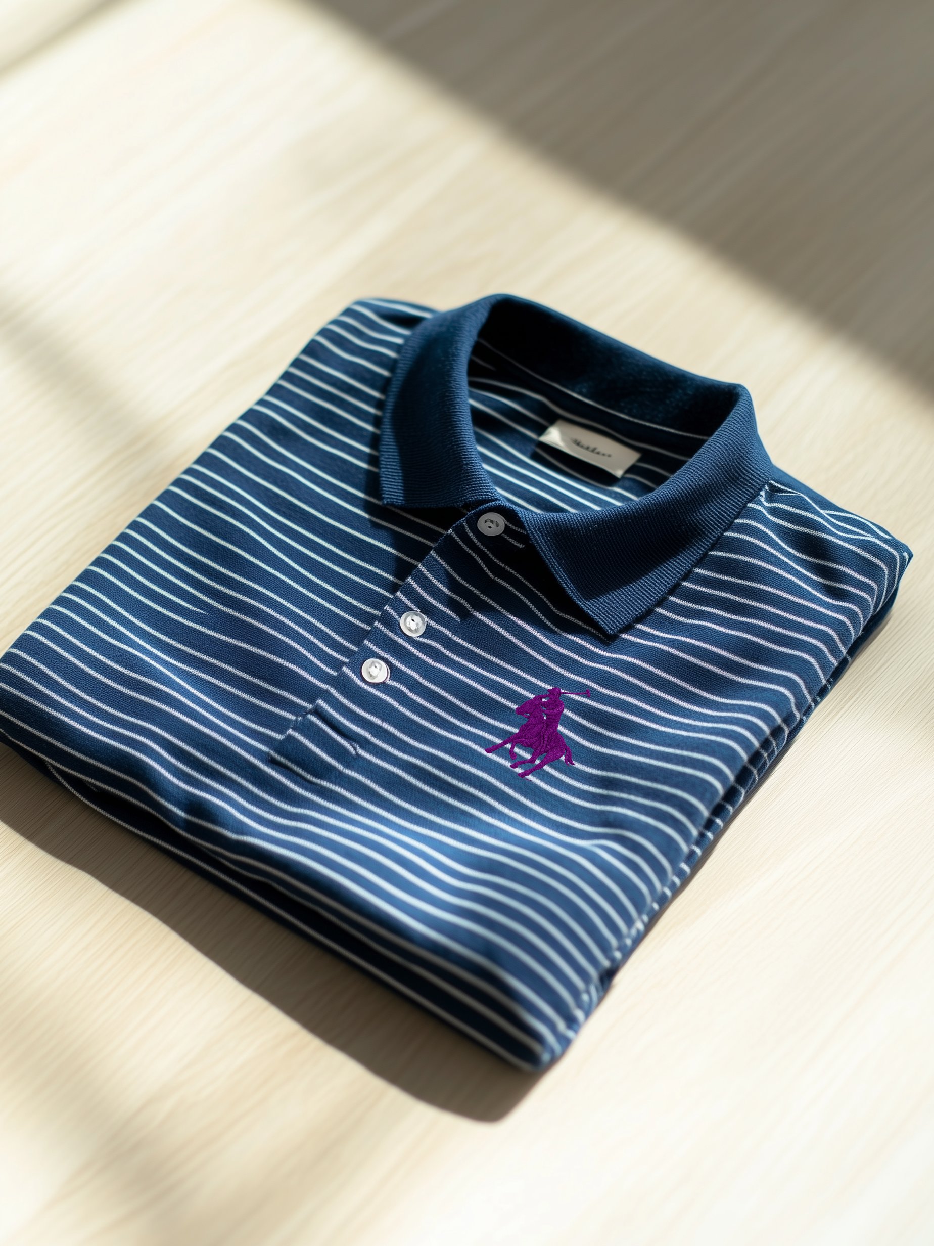 Camisa polo clásico ejecutivo Old Money Button de manga corta para hombre