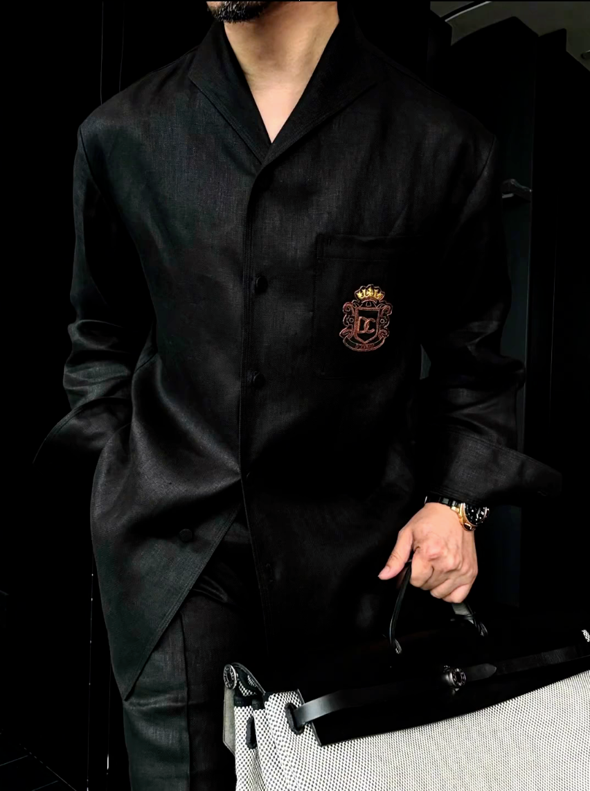 Premium de lino 2-Piece Suit | Old Money Style Breathable Set for Men