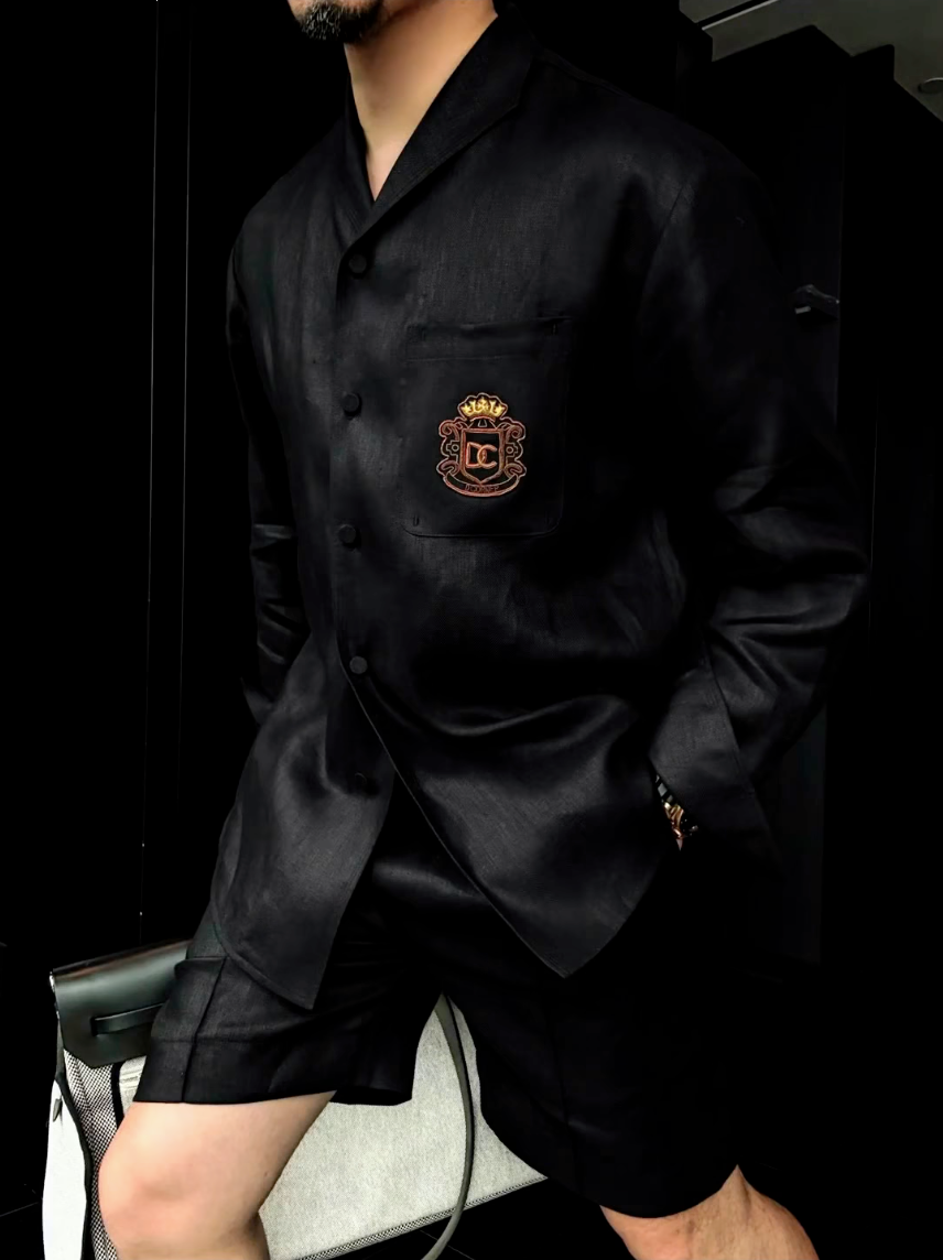 Premium de lino 2-Piece Suit | Old Money Style Breathable Set for Men