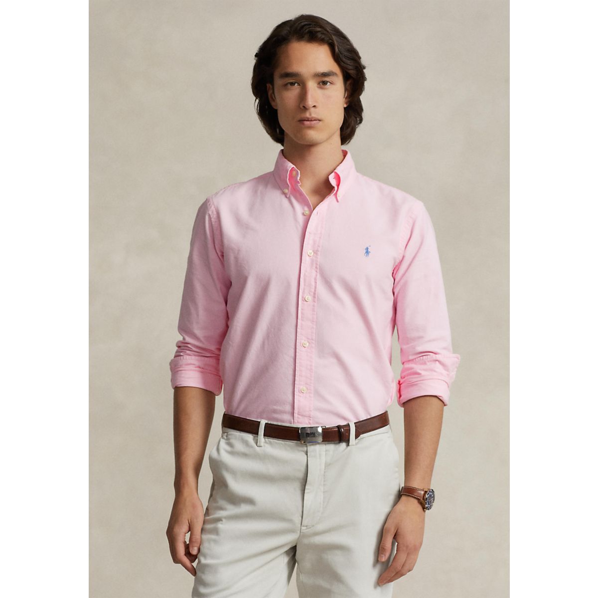 Garment-Dyed Oxford Shirt - 1