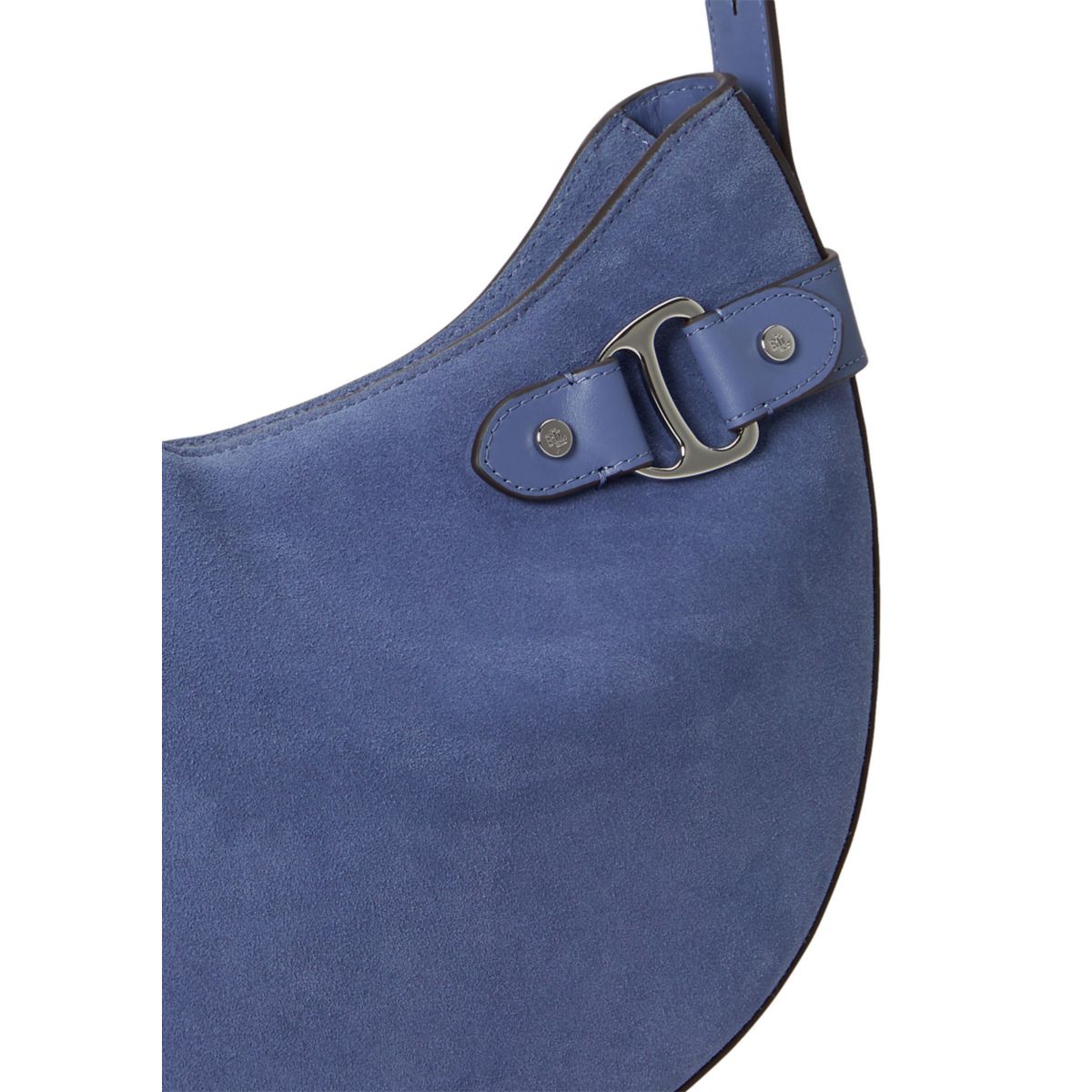 Suede Large Tasha Shoulder Bag - 6