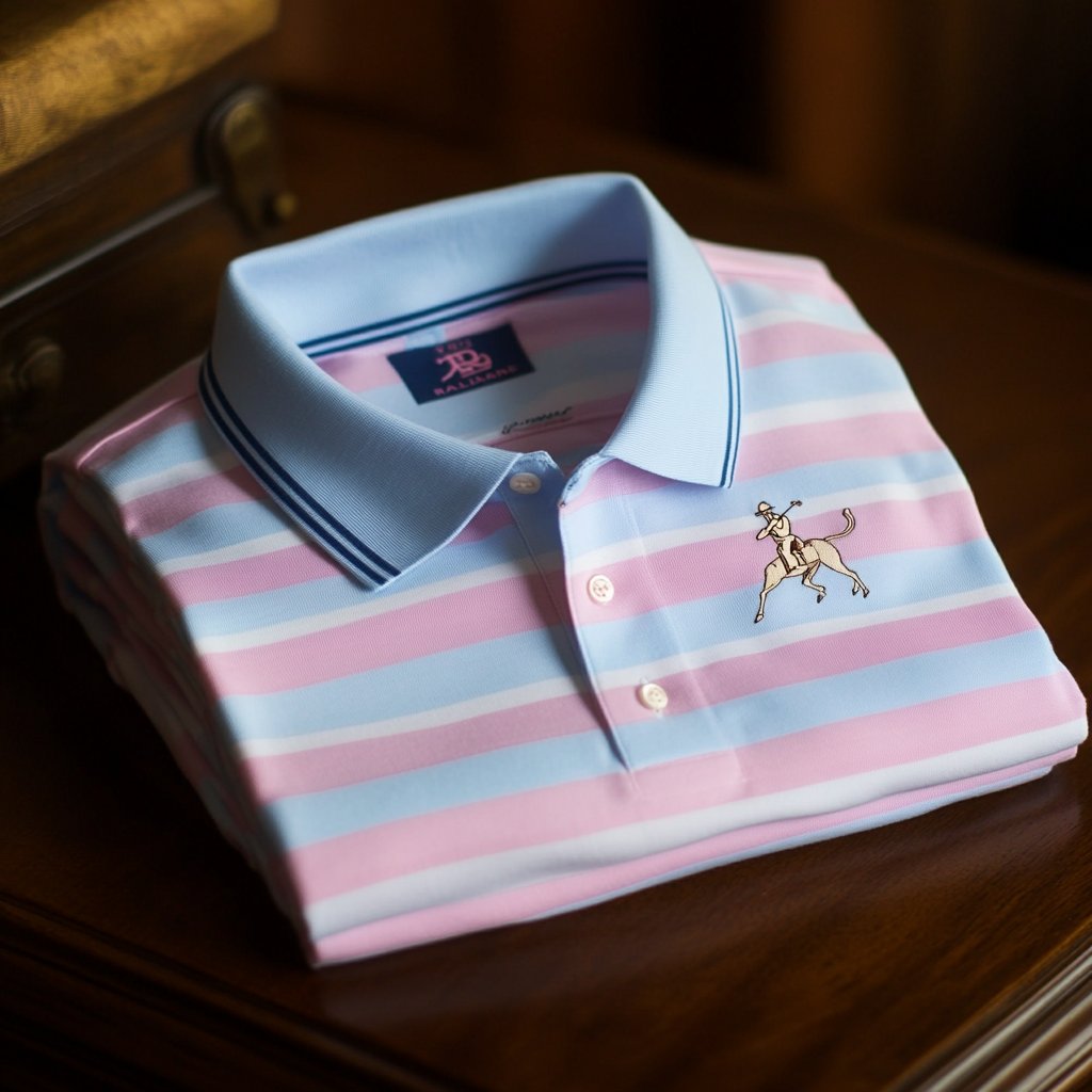 Camisa polo ejecutivo casual Pony bordado Button de manga corta para hombre