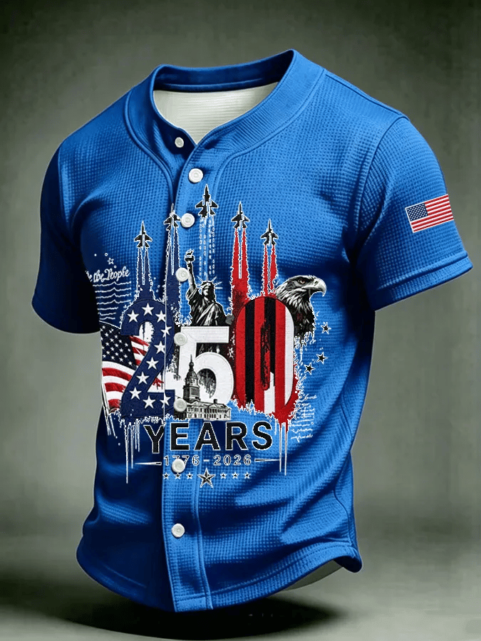 Estampado casual Top para hombre
