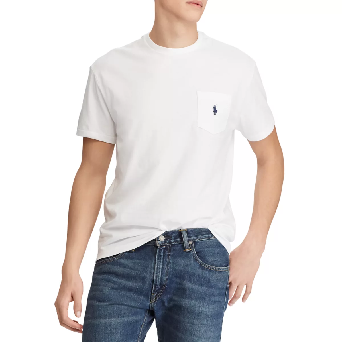 Big & Tall Classic-Fit Pocket Crewneck T-Shirt - 7