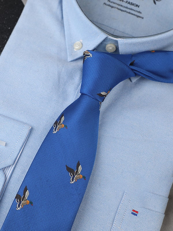 Camisa retro Gentleman Wedding Busines Tie para hombre