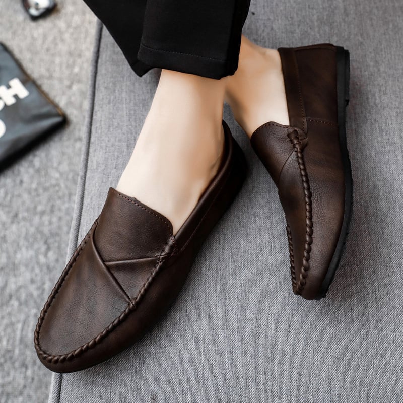 Zapatos Trendy British casual cuero para hombre