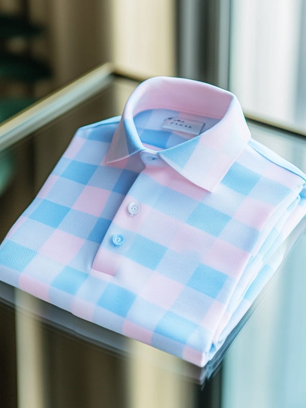 Camisa polo casual ejecutivo Button de manga corta para hombre