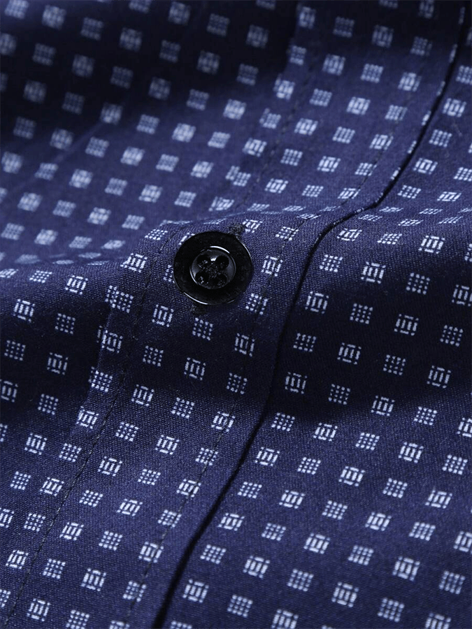 Camisa a cuadros ejecutivo casual para hombre