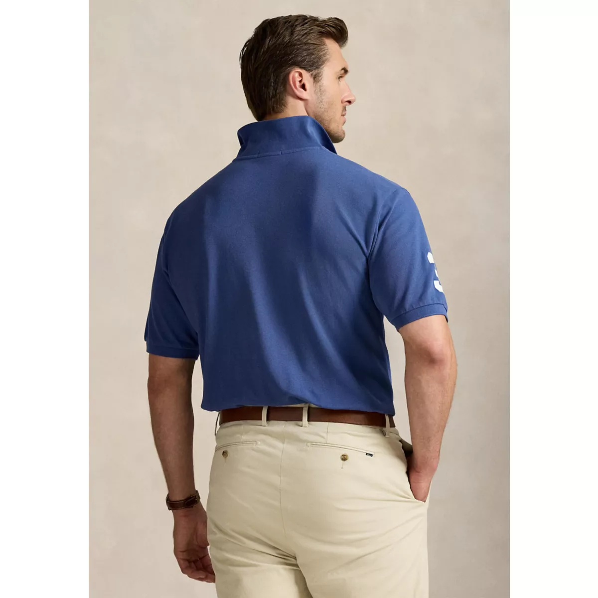 Big & Tall Big Pony Mesh Polo Shirt - 2