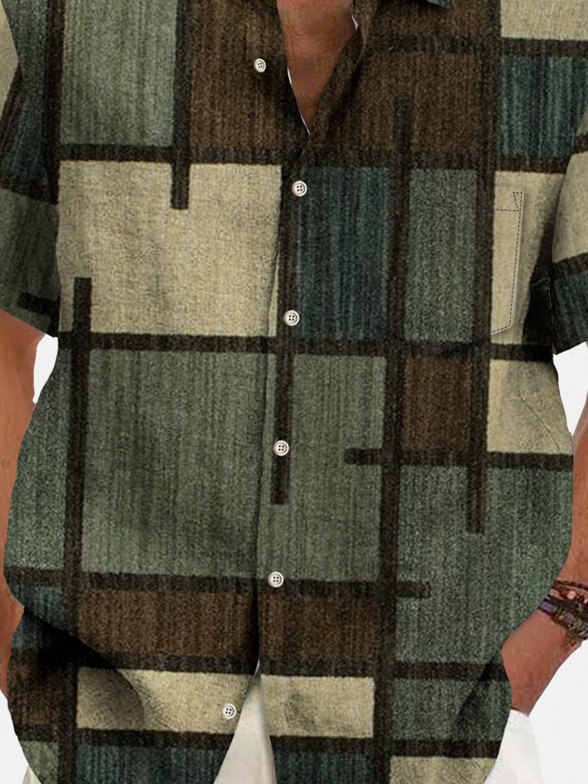 Resort Style Princamiseta para hombre