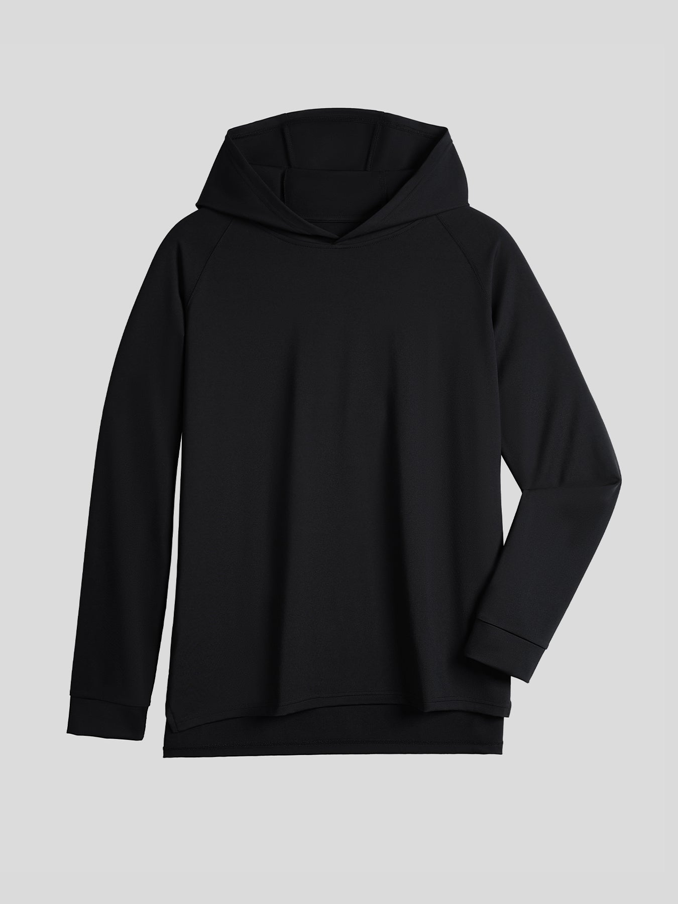 Sudadera Smoothblend Split Hem con gorrasucha