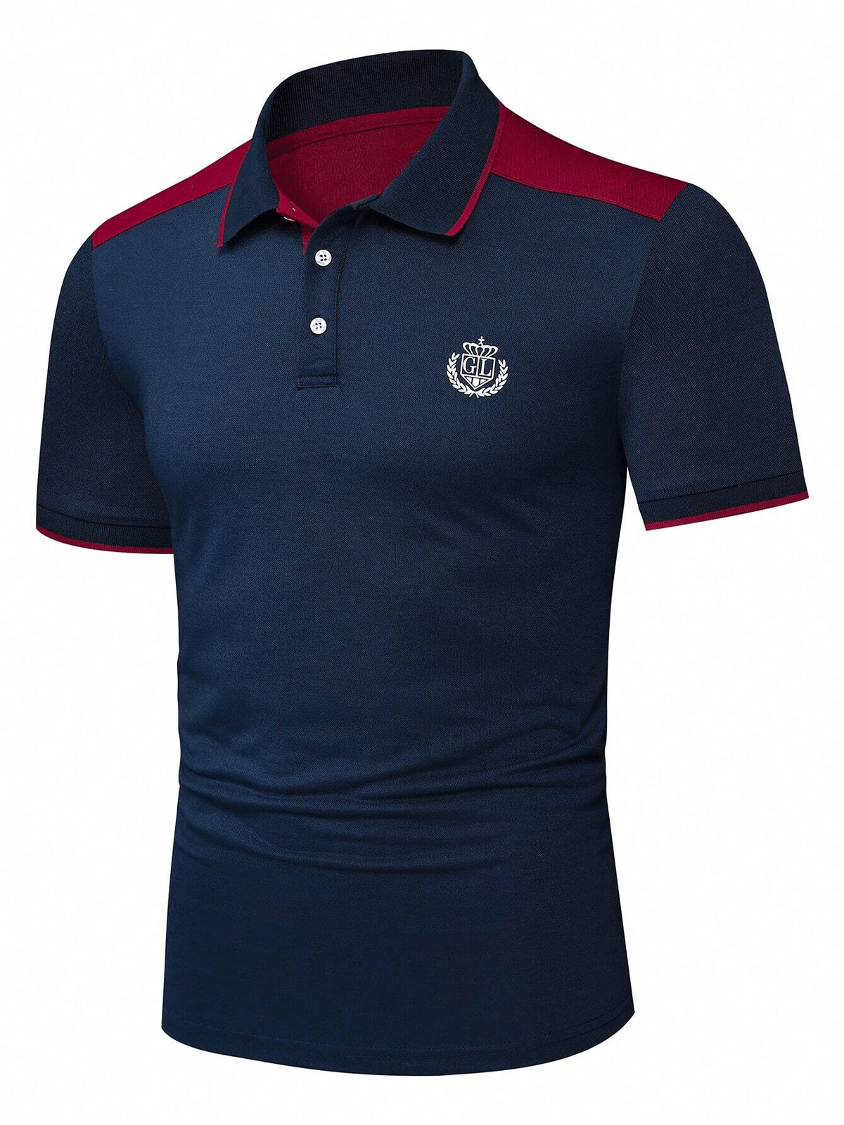 Camisa casual ejecutivo de moda polos para hombre